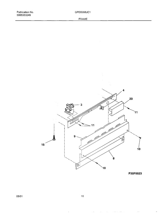 Diagram for GPDB998JC1