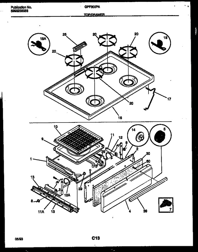 Diagram for GPF300PAWA