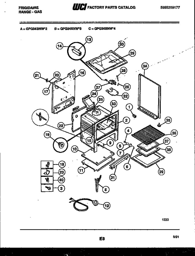 Diagram for GPG34BNW4