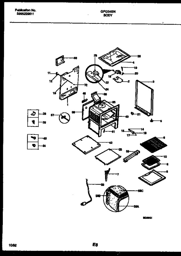 Diagram for GPG34BNW6