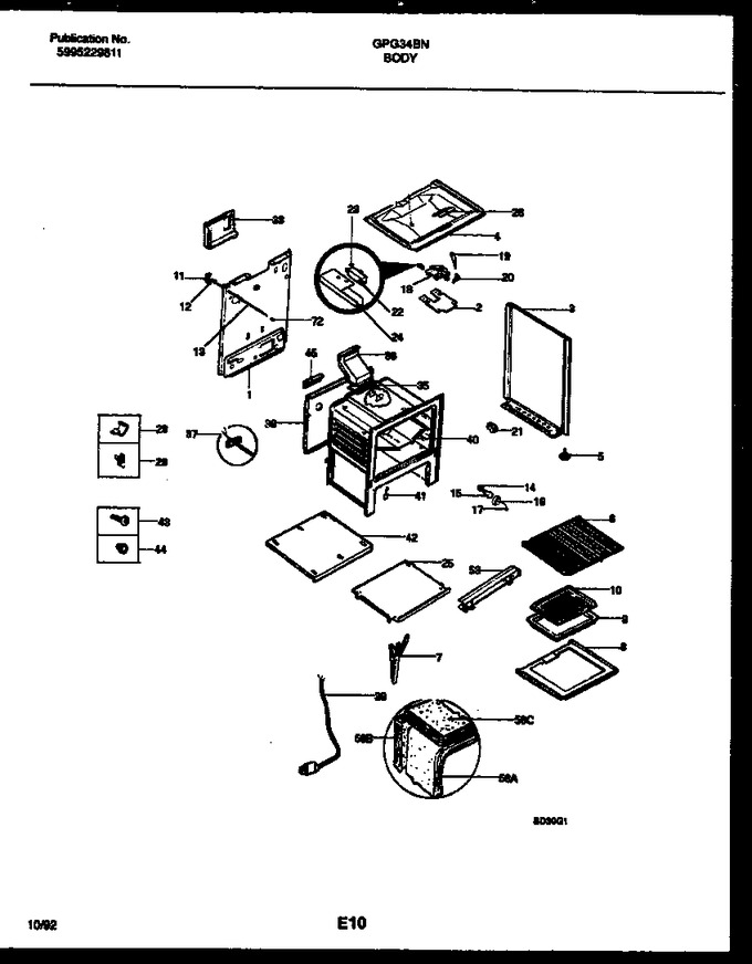 Diagram for GPG34BNW6