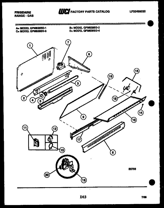Diagram for GPM638BDW4