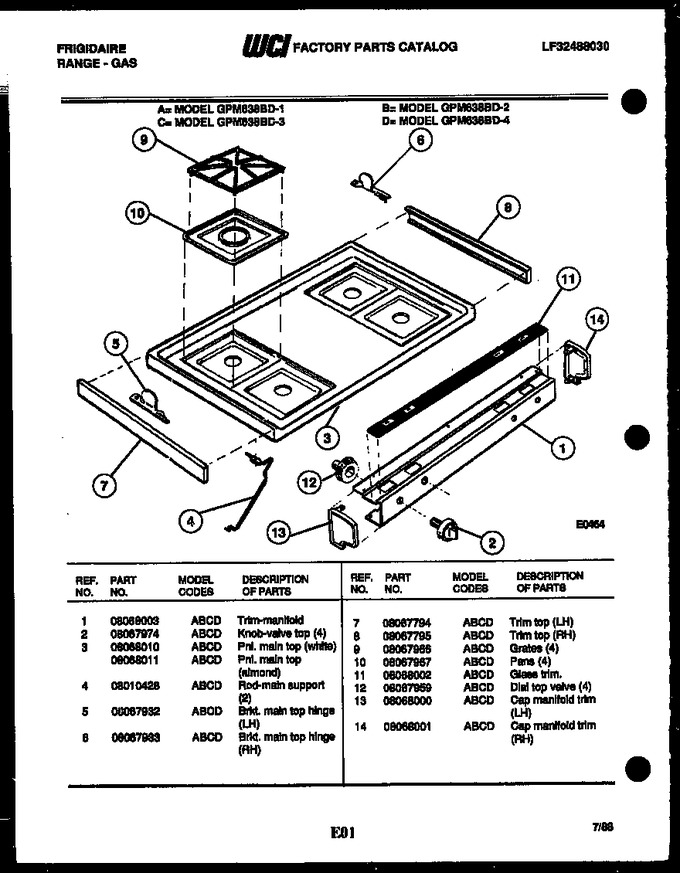 Diagram for GPM638BDW2