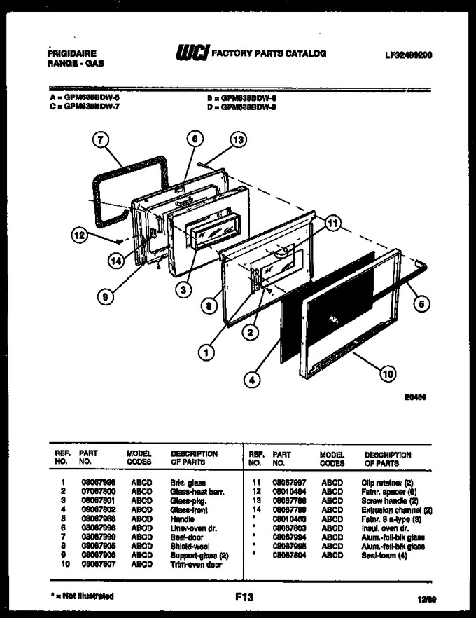 Diagram for GPM638BDW6