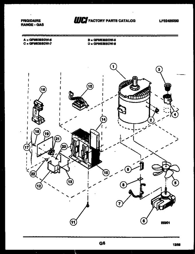 Diagram for GPM638BDW6