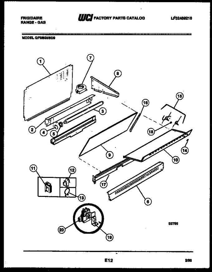 Diagram for GPM638BDW9