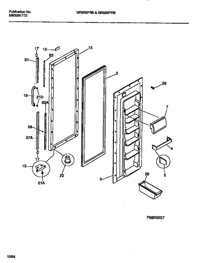 Diagram for GRS22PRBW0