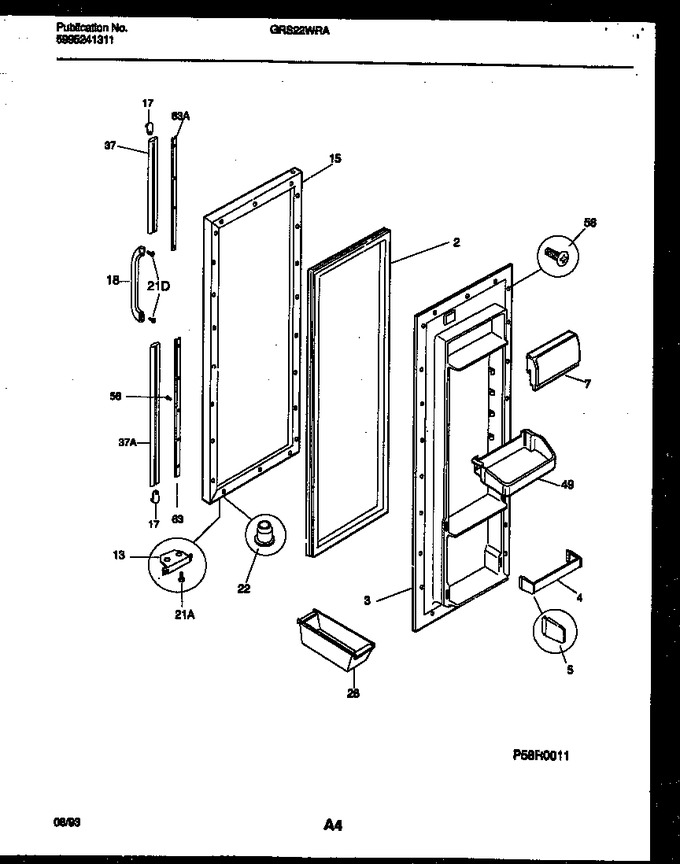 Diagram for GRS22WRAW0