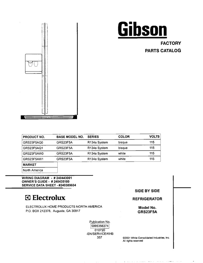 Diagram for GRS23F5AW1