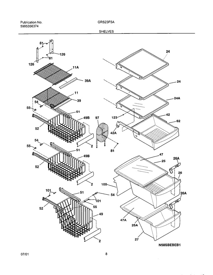 Diagram for GRS23F5AQ0
