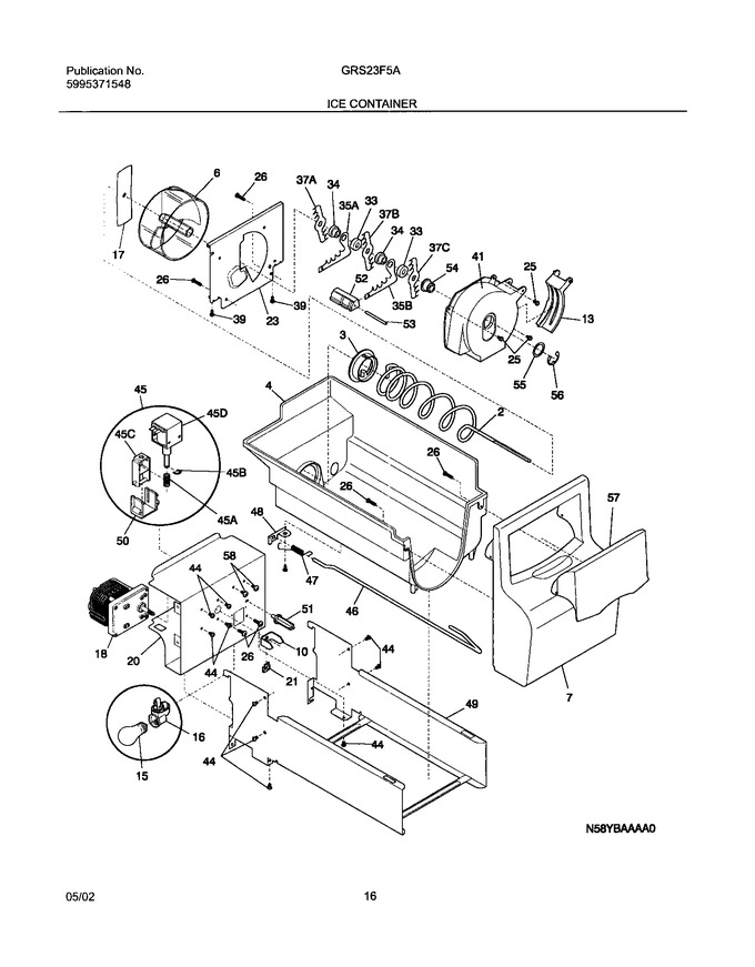 Diagram for GRS23F5AQ4