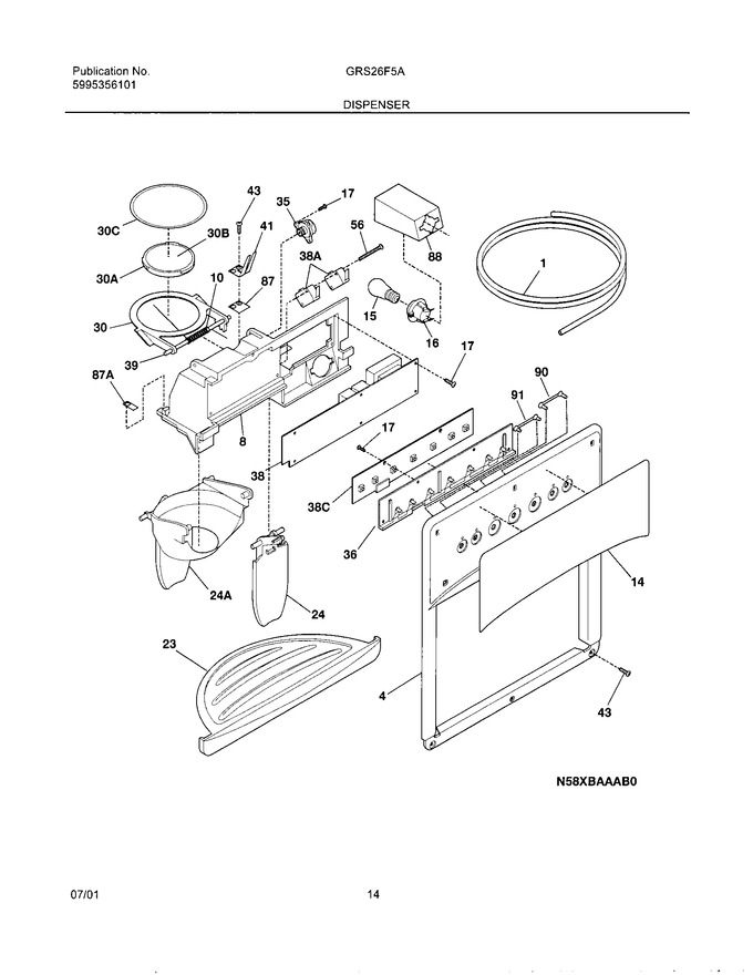 Diagram for GRS26F5AQ0
