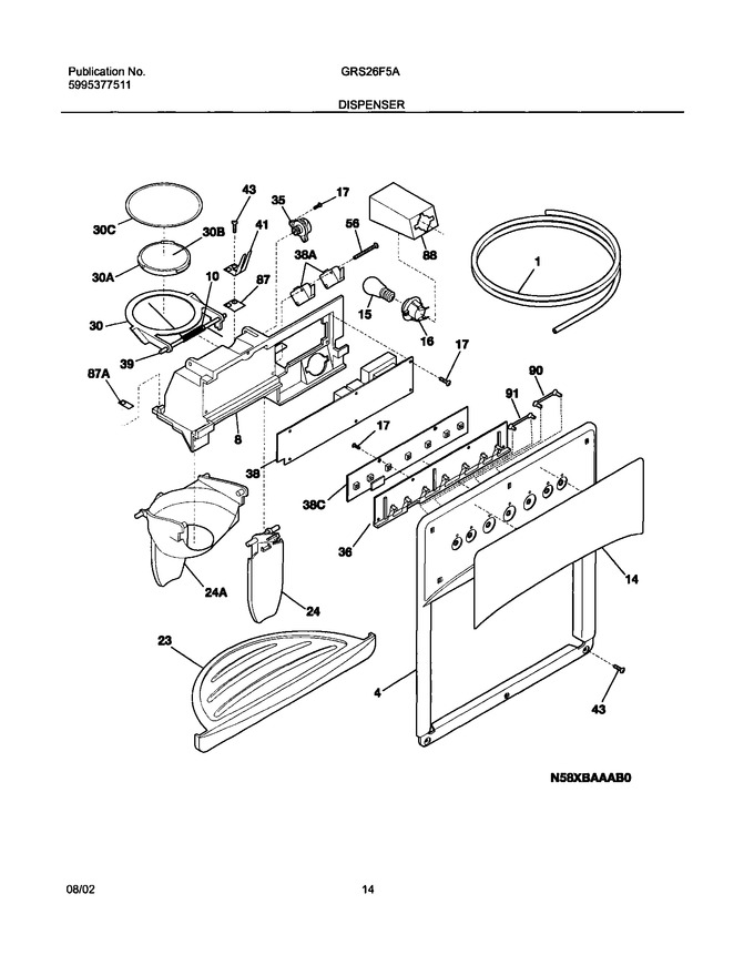 Diagram for GRS26F5AQ5