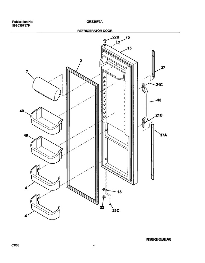 Diagram for GRS26F5AW6