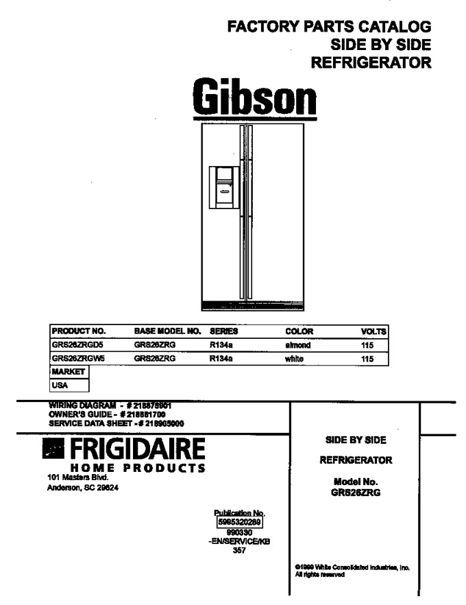 Diagram for GRS26ZRGW5