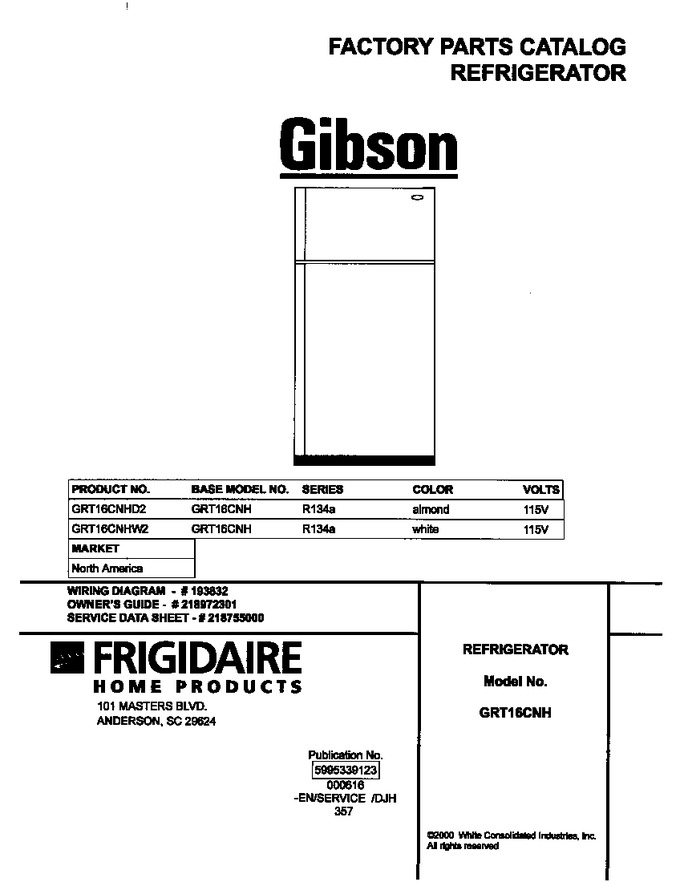 Diagram for GRT16CNHD2