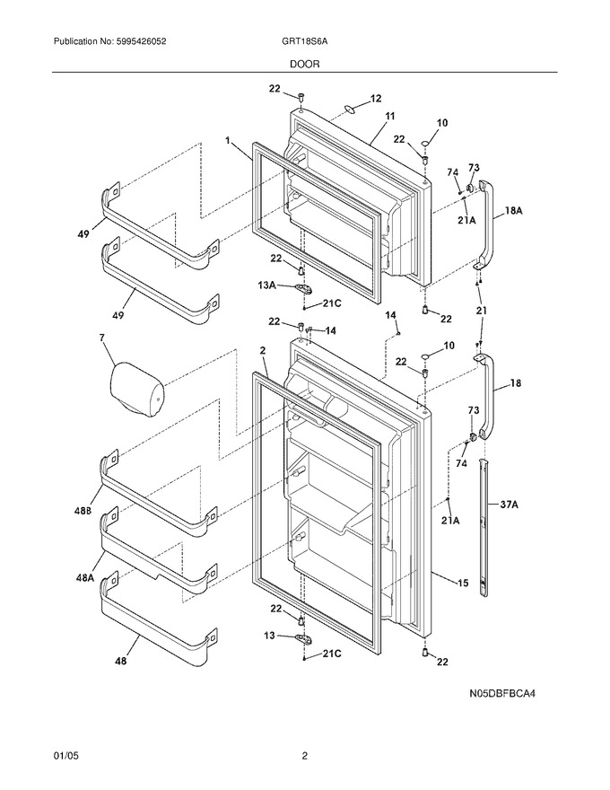 Diagram for GRT18S6AWD