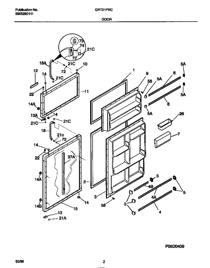Diagram for GRT21PRCW2