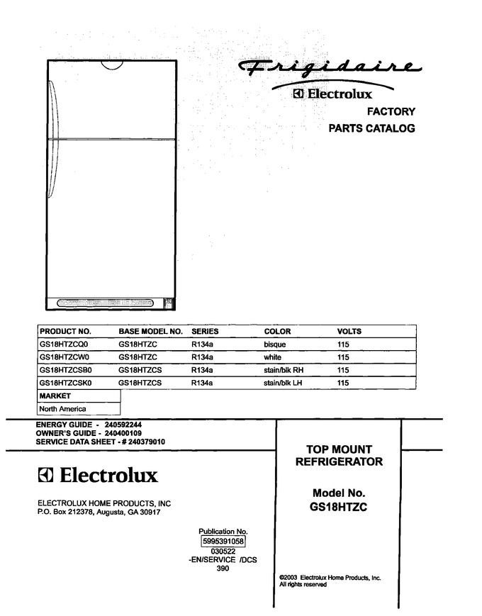 Diagram for GS18HTZCQ0