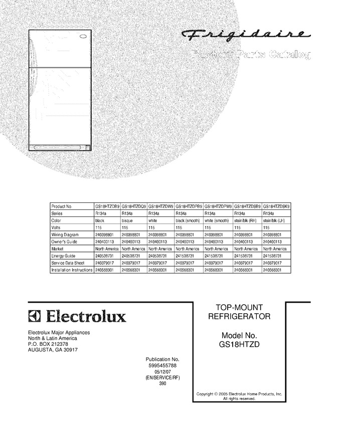 Diagram for GS18HTZDSK9