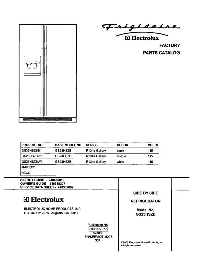 Diagram for GS23HSZBQ1