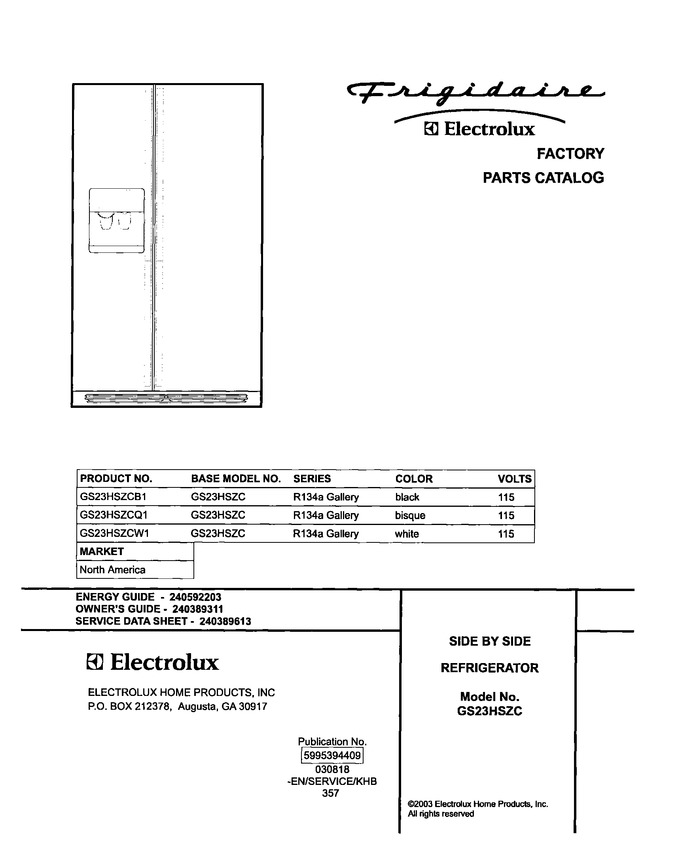 Diagram for GS23HSZCW1