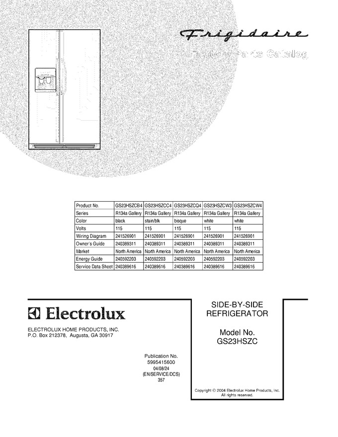 Diagram for GS23HSZCB4