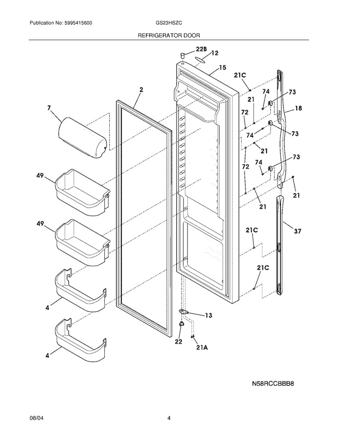 Diagram for GS23HSZCW4