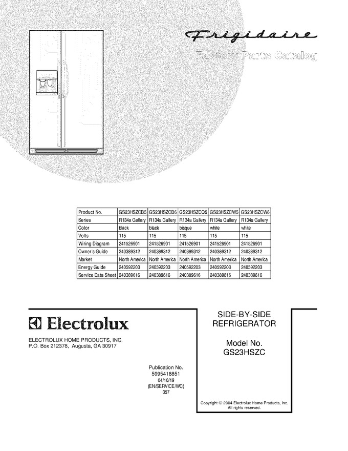 Diagram for GS23HSZCQ5
