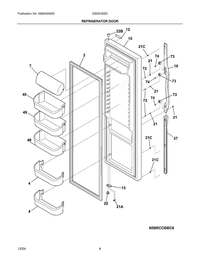 Diagram for GS23HSZDQ4