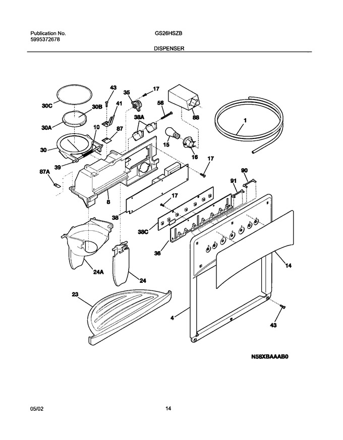 Diagram for GS26HSZBQ0