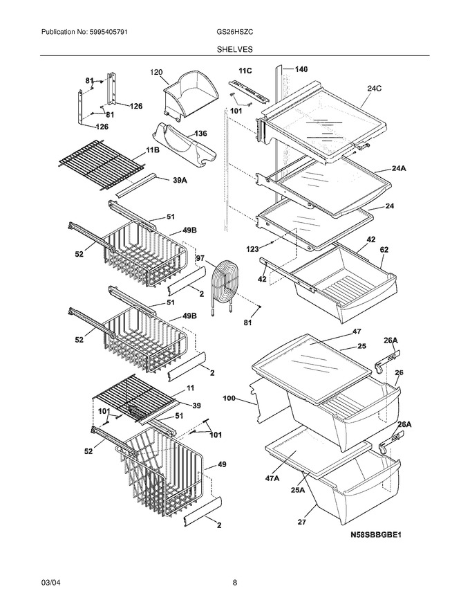 Diagram for GS26HSZCW4