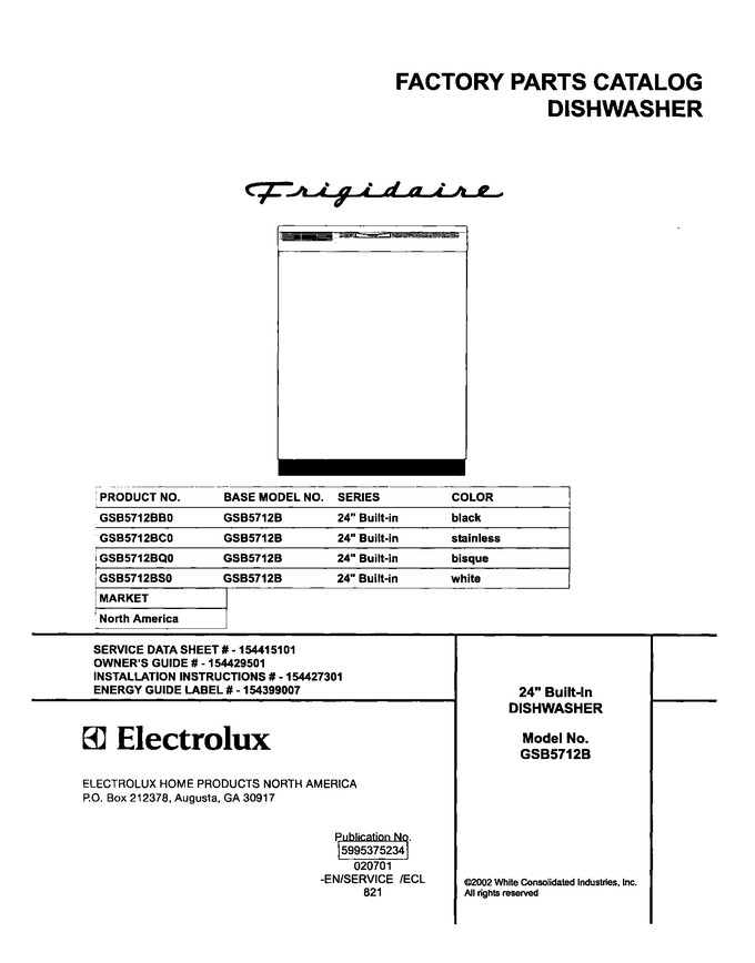 Diagram for GSB5712BS0