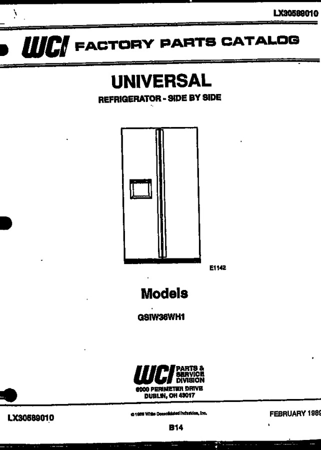 Diagram for GSIW36VH1