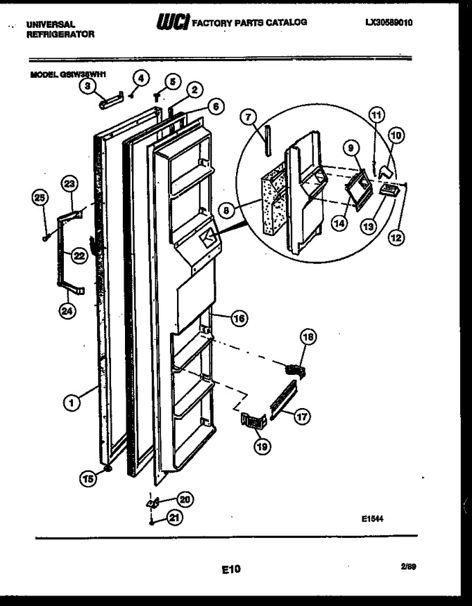 Diagram for GSIW36BH1