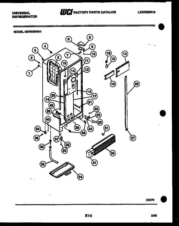 Diagram for GSIW36BH1