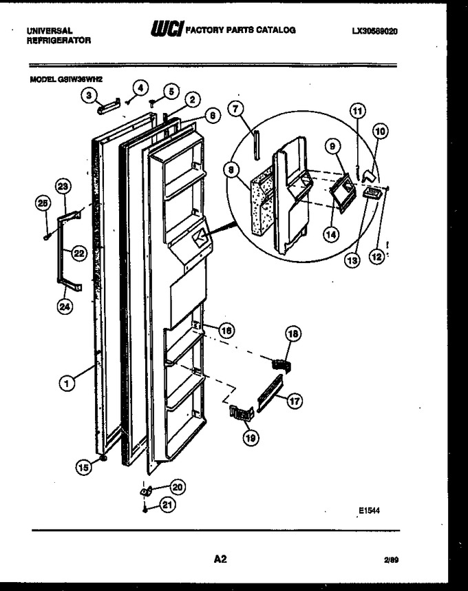 Diagram for GSIW36CH2