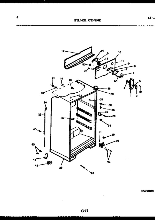 Diagram for GTN160WK2