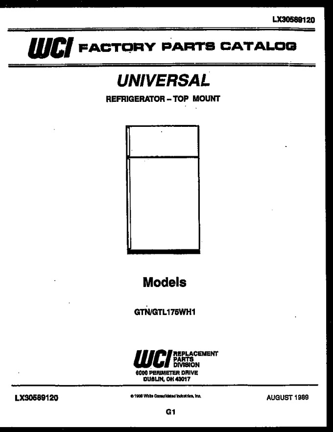 Diagram for GTN175AH1