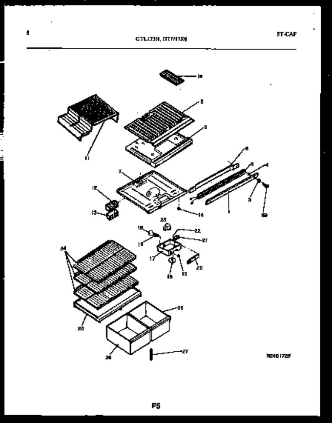 Diagram for GTL175WH4