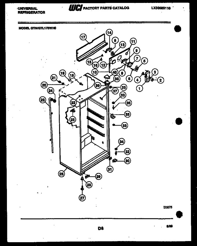 Diagram for GTL175HH0