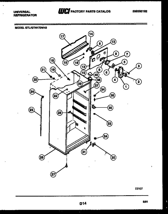 Diagram for GTL175WH3-23