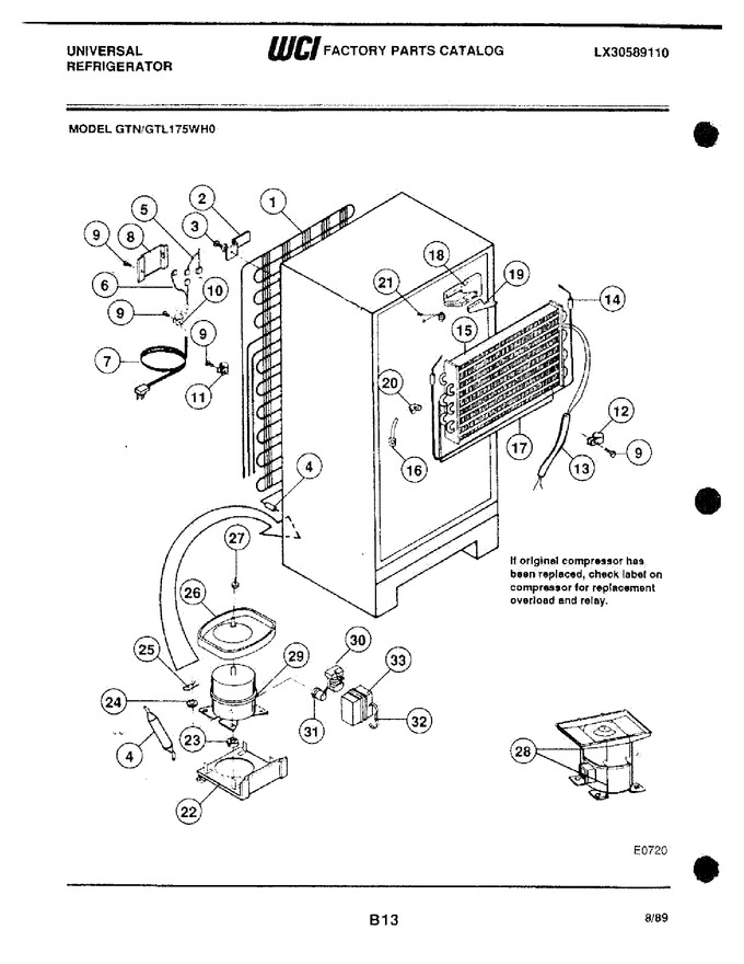 Diagram for GTL175WH0