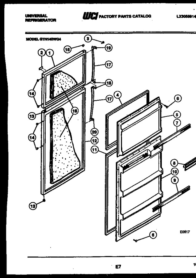 Diagram for GTN140CH4