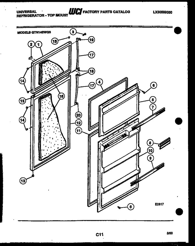 Diagram for GTN140WA3