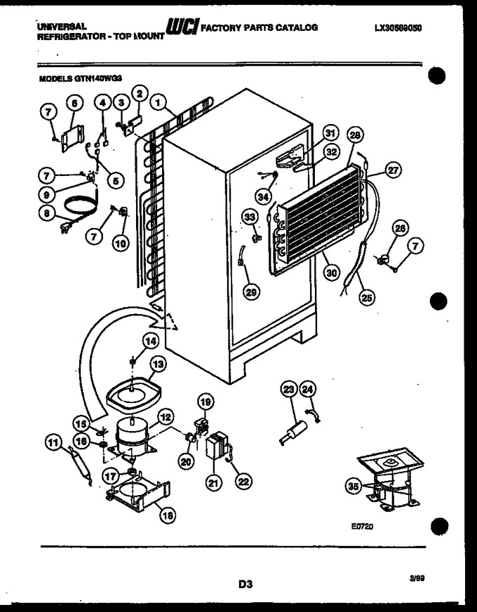 Diagram for GTN140WC3