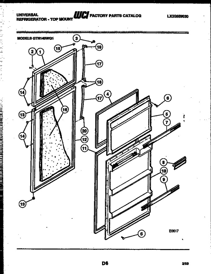 Diagram for GTN140WGF1