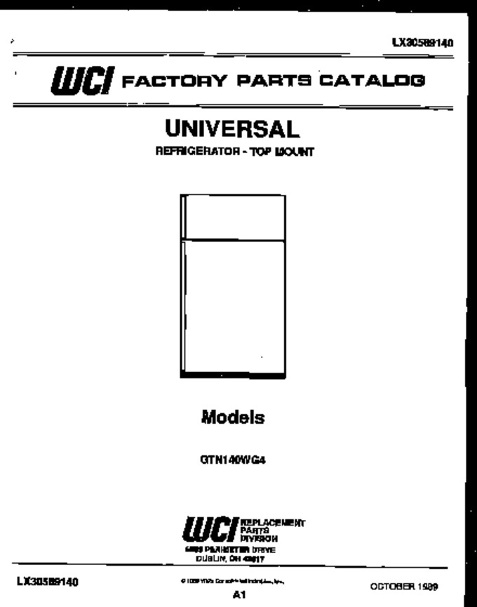Diagram for GTN140WGD4