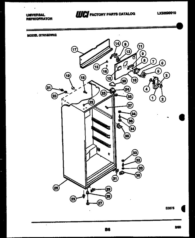 Diagram for GTN155AH2