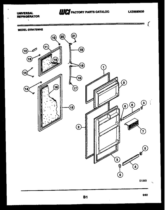 Diagram for GTN175CH2